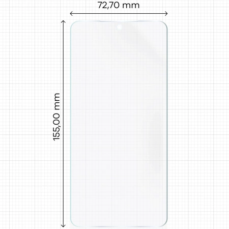 Folia matowa Bizon Glass Film Sun Duo do Galaxy S25 Edge, 2 sztuki