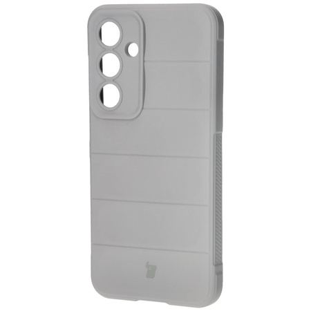 Pancerne etui Bizon Case Tur do Galaxy S24 FE, jasnoszare