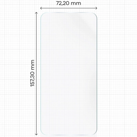 Folia hydrożelowa na ekran Bizon Glass Hydrogel Front do Realme 14 Pro 5G, 1 sztuka