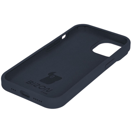 Etui silikonowe Bizon Soft Case do iPhone 15, ciemnoniebieskie