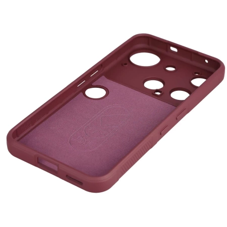 Pancerne etui Bizon Case Tur do Nothing Phone (3), burgundowe
