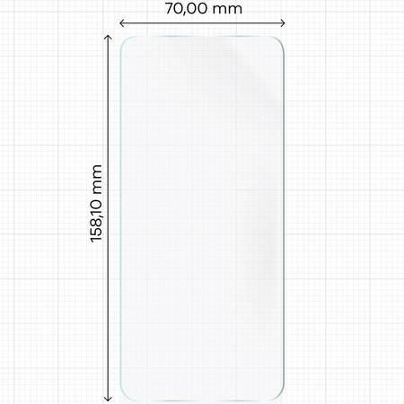 Folia hydrożelowa na ekran Bizon Glass Hydrogel Front Duo do Realme 12 5G/12x 5G, 2 sztuki