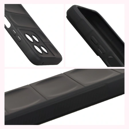 Pancerne etui Bizon Case Tur do Motorola Moto G57 Power / G67 Power, czarne