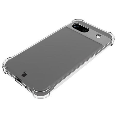 Etui + 2x szkło Bizon Case Clear Pack do Google Pixel 8a, przezroczyste