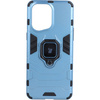 Etui Bizon Case Armor Ring do Oppo Find X5 Pro, niebieskie