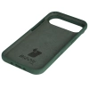 Silikonowe etui Bizon Soft Case do iPhone Air, ciemnozielone