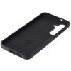 Silikonowe etui Bizon Soft Case do Galaxy S25, czarne