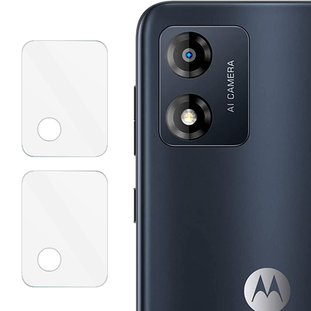 Szkło na aparat Bizon Glass Lens do Moto E13, 2 sztuki