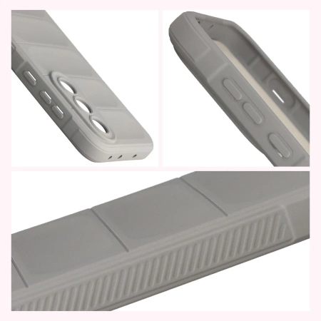 Pancerne etui Bizon Case Tur do OnePlus Nord 5, jasnoszare