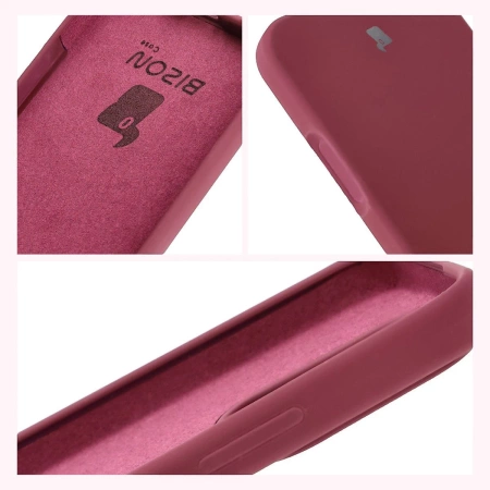 Silikonowe etui Bizon Soft Case do Honor 400 Lite, ciemnofioletowe