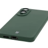 Silikonowe etui Bizon Soft Case do Galaxy S25 Edge, ciemnozielone