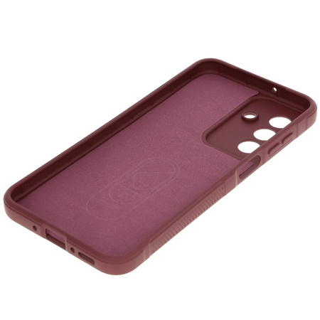 Pancerne etui Bizon Case Tur do Galaxy A17 5G / A26 5G, burgundowe