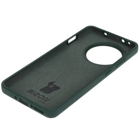 Silikonowe etui Bizon Soft Case do OnePlus 13R, ciemnozielone