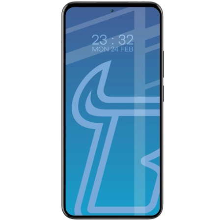 Szkło hartowane Bizon Glass Edge 3D do Oppo Reno13 Pro, czarna ramka