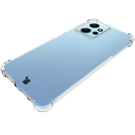 Etui + 2x szkło + obiektyw Bizon Case Clear Pack do Xiaomi Redmi Note 12 4G, przezroczyste