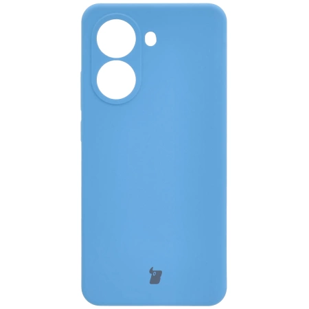 Silikonowe etui Bizon Soft Case do Xiaomi POCO X7 Pro, niebieskie