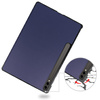 Etui Bizon Case Tab Croc do Galaxy Tab S10 Plus / S9 Plus, granatowe