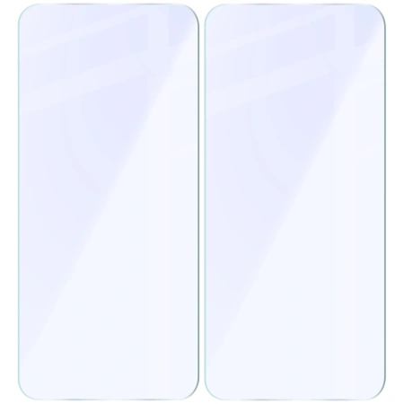 Elastyczne szkło hybrydowe Bizon Glass Mule Duo do Honor 400, 2 sztuki