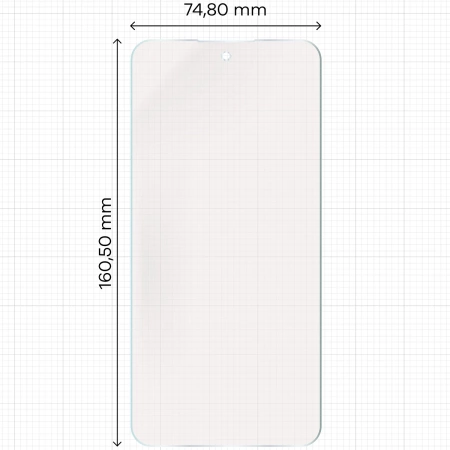 Folia matowa Bizon Glass Film Sun do Nothing Phone (3a) Lite, 1 sztuka