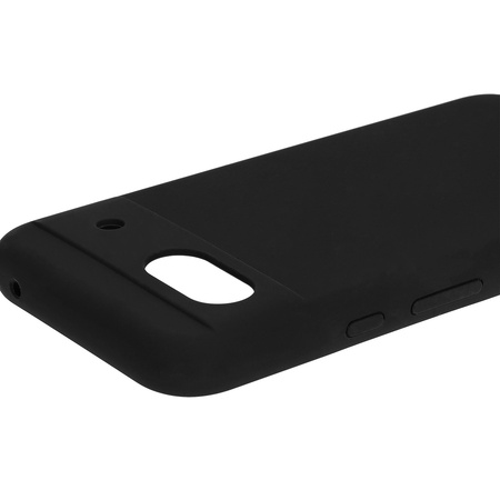 Silikonowe etui Bizon Soft Case do Google Pixel 8a, czarne