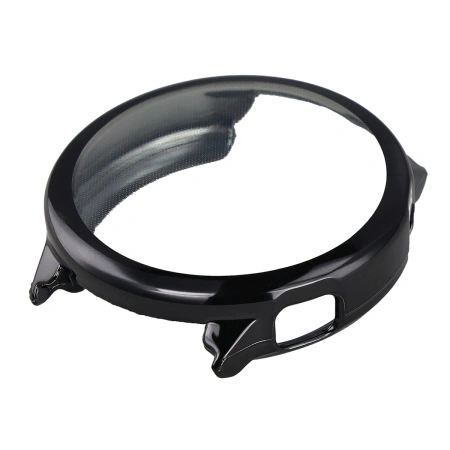 Etui z osłoną ekranu Bizon Case Watch Felipe do Garmin Venu 4 45 mm, czarne