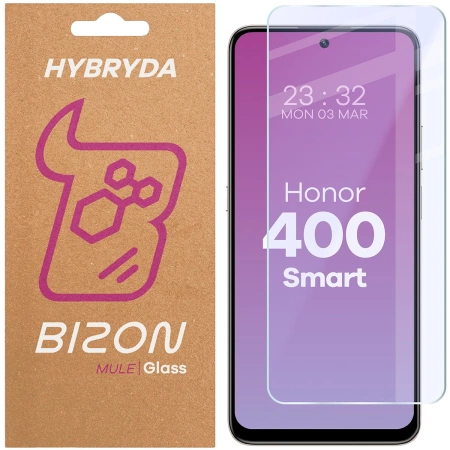 Elastyczne szkło hybrydowe Bizon Glass Mule do Honor 400 Smart