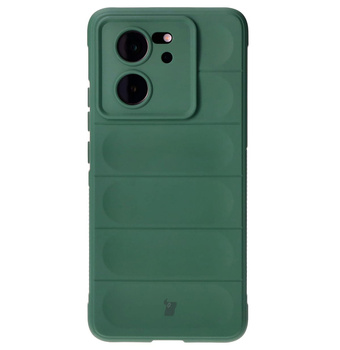 Pancerne etui Bizon Case Tur do Xiaomi 13T Pro / 13T, ciemnozielone