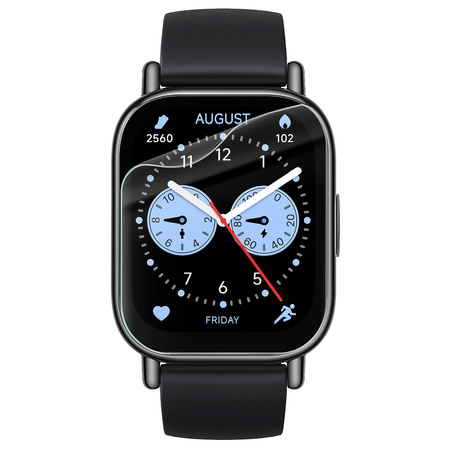 Folia hydrożelowa na ekran Bizon Glass Watch Hydrogel Duo do Xiaomi Redmi Watch 5 Lite, 2 sztuki