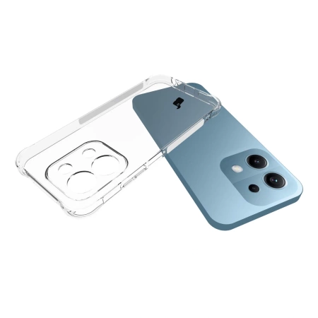 Elastyczne etui Bizon Case Salpa do Xiaomi Redmi 15C 4G/5G / POCO C85 4G, przezroczyste