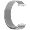 Pasek Bizon Strap Watch Chain do Galaxy Fit 3, srebrny