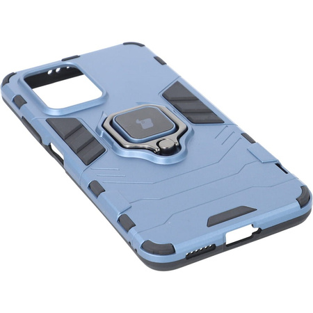 Etui Bizon Case Armor Ring do Xiaomi Poco X4 GT, niebieskie