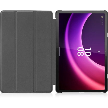 Etui Bizon Case Tab Croc do Lenovo Tab P11 Gen 2 / Xiaoxin Pad Plus 2023, ciemnozielone