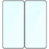 Szkło hartowane Bizon Glass Edge Duo do Xiaomi 12T / 12T Pro, czarna ramka, 2 sztuki