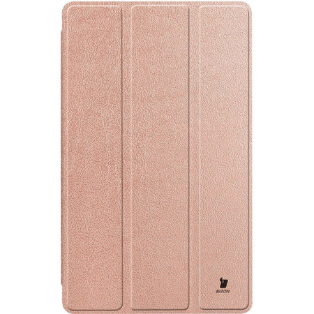 Etui Bizon Case Tab Croc do Galaxy Tab A7 Lite, różowozłote