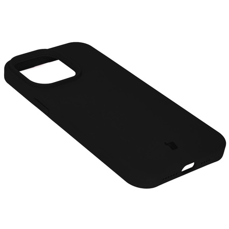 Etui silikonowe Bizon Soft Case do iPhone 15 Pro Max, czarne