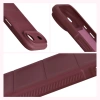 Pancerne etui Bizon Case Tur do iPhone Air, burgundowe