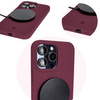 Etui silikonowe Bizon Soft Case do iPhone 14 Pro Max, ciemnofioletowe