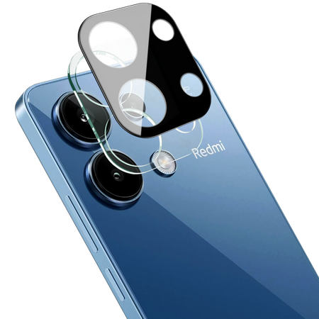 Szkło na aparat Bizon Glass Lens do Xiaomi Redmi Note 13 4G, 2 sztuki