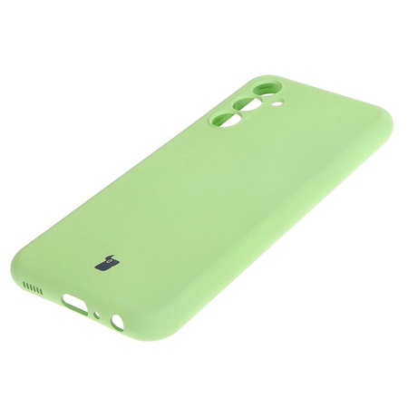 Etui Bizon Case Silicone do Samsung Galaxy M34 5G, jasnozielone