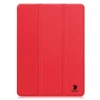 Etui z klapką Bizon Case Tab Croc do OnePlus Pad 3 / 2 Pro / OPPO Pad 4 / 4 Pro, czerwone