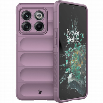 Pancerne etui Bizon Case Tur do OnePlus 10T, jasnofioletowe