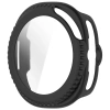 Etui ze szkłem do zegarka Bizon Case+Glass Watch do Samsung Galaxy Watch 8 Classic 46 mm, matowe czarne