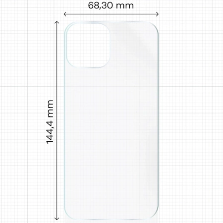 Folia hydrożelowa na tył Bizon Glass Hydrogel do iPhone 15, 1 sztuka
