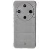 Pancerne etui Bizon Case Tur do Honor Magic6 Lite, jasnoszare