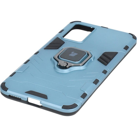 Etui Bizon Case Armor Ring do Vivo V21 / 5G, niebieskie