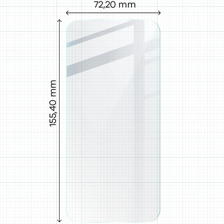 3x Szkło + szybka na aparat BIZON Clear 2 Pack do iPhone 15 Plus