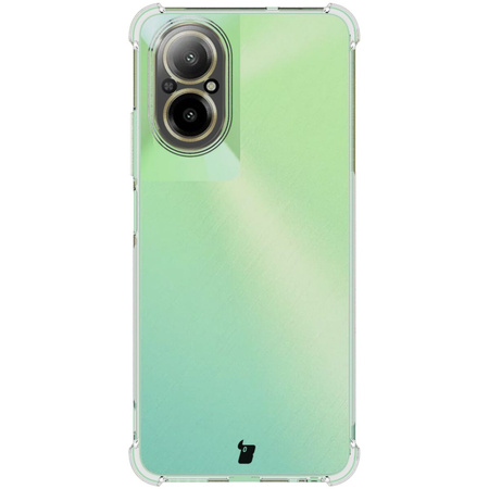 Etui + 2x szkło Bizon Case Clear Pack do Realme C67 4G, przezroczyste