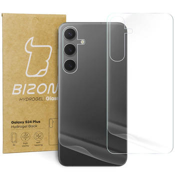 Folia hydrożelowa na tył Bizon Glass Hydrogel Back Duo, Galaxy S24 Plus, 2 sztuki