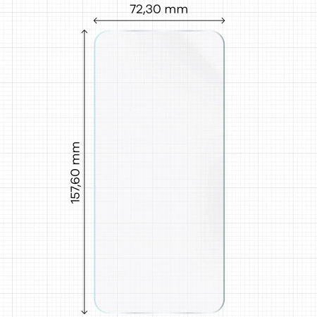 Folia hydrożelowa na ekran Bizon Glass Hydrogel Front do Vivo X300 Pro, 1 sztuka