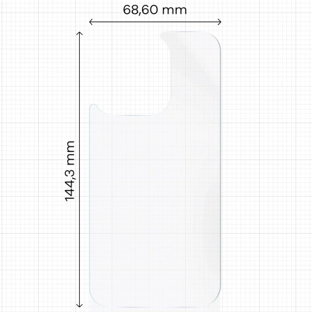 Folia hydrożelowa na tył Bizon Glass Hydrogel do iPhone 14 Pro, 1 sztuka